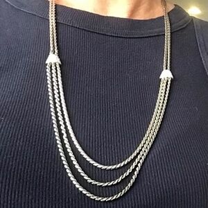 Brighton Meridian triple tier necklace